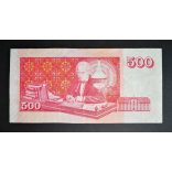 Iceland 500 Kronur 2001 F+