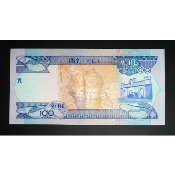Etiópia 100 Birr 2023 Unc