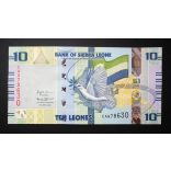 Sierra Leone 10 Leones 2022 UNC 