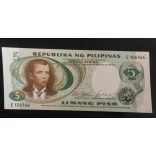Philippines 5 Piso 1969 UNC
