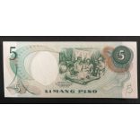 Philippines 5 Piso 1969 UNC