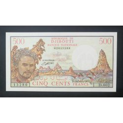 Dzsibuti 500 Francs 1988 UNC-