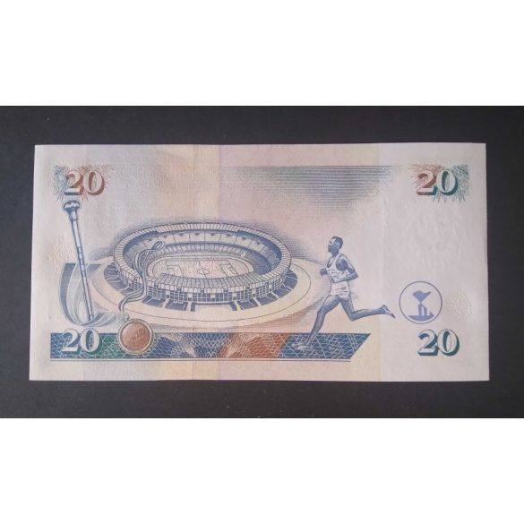 Kenya 20 Shillingi 1996 UNC