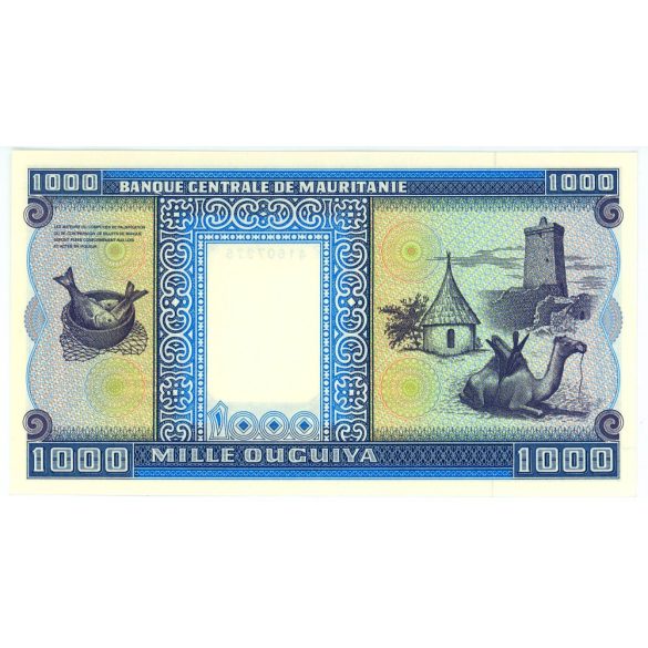 Mauritánia 1000 Ouguiya 1985 UNC