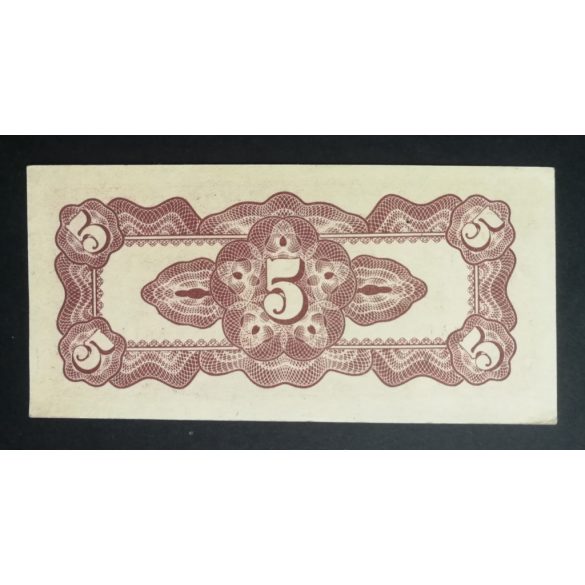 Malaysia 5 Cents 1942 Aunc - Japanese Occupation