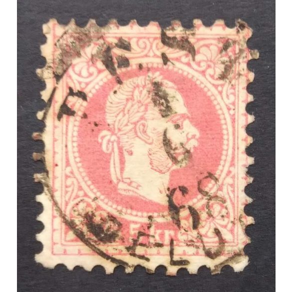 Austria used in Hungary 1867 5 kr. PEST J