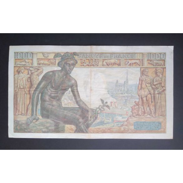 France 1000 Francs 1942 F
