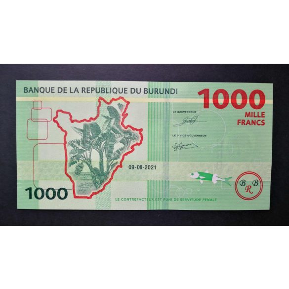 Burundi 1000 Francs 2021 Unc