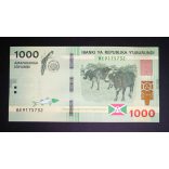 Burundi 1000 Francs 2021 Unc