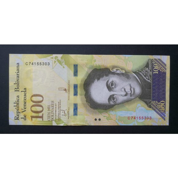 Venezuela 100000 Bolivares 2017 Unc 