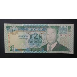 Fidzsi-szigetek 2 Dollars 2000 Unc