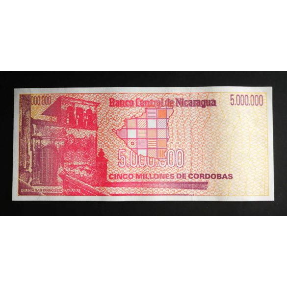 Nicaragua 5 Million Cordobas 1990 UNC-