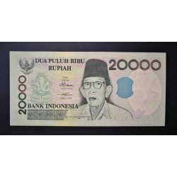 Indonesia 20000 Rupiah 1998/2001 UNC-