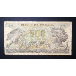 Italy 500 Lire 1966 VG