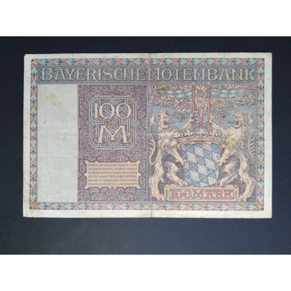 Germany 100 Mark 1922 F