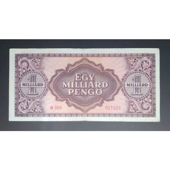 Hungary 1 billion Pengő 1946 VF 