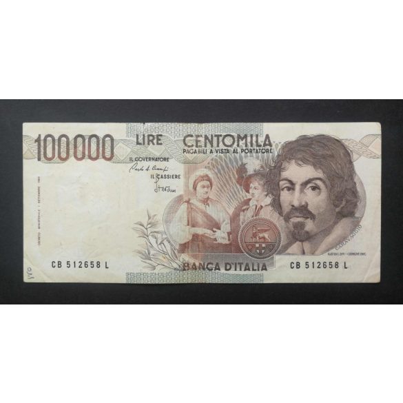 Italy 100000 Lire 1983 F+