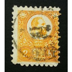 Hungary 1871 2 Kr. engraved, used 