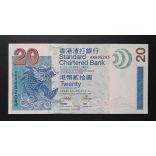 Hong Kong 20 Dollars 2003 Unc SCB