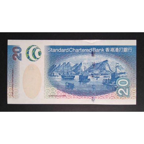Hong Kong 20 Dollars 2003 Unc SCB