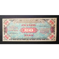 Germany 20 Mark 1944 F
