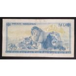 Kenya 20 Shillings 1977 F