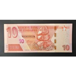 Zimbabwe 10 Dollars 2020 UNC