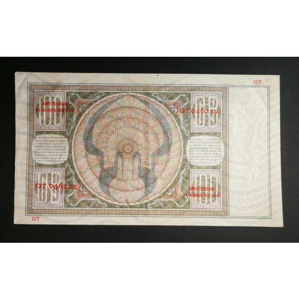 Netherlands 100 Gulden 1942 XF