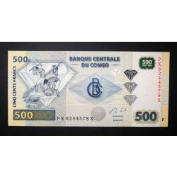 Congo 500 Francs 2013 UNC