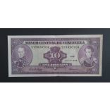 Venezuela 10 Bolivares 1995 Unc 