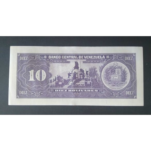 Venezuela 10 Bolivares 1995 Unc 
