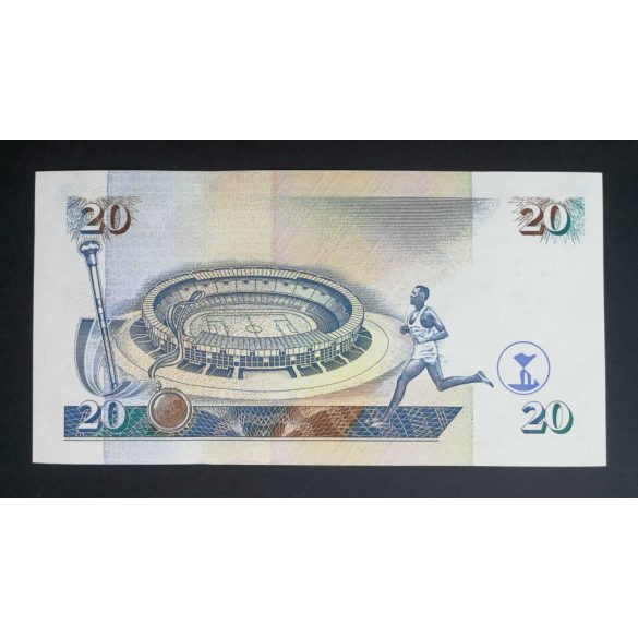 Kenya 20 Shillingi 1995 UNC