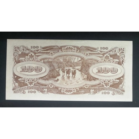 Malaya 100 Dollars 1942 UNC- Japanese occupation