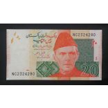 Pakistan 20 Rupees 2023 UNC