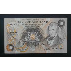 Scotland 10 Pounds Sterling 1990 F