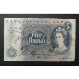 Anglia 5 Pounds 1966 F+