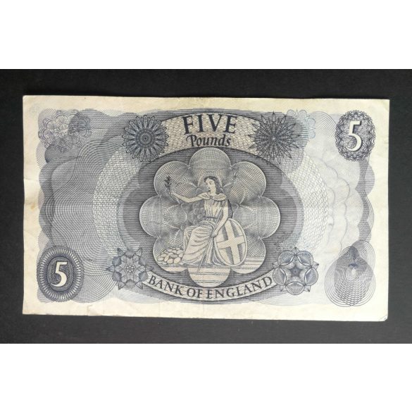 Anglia 5 Pounds 1966 F+