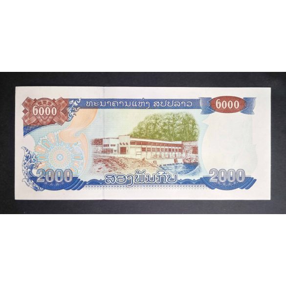 Laosz 2000 Kip 2003 UNC