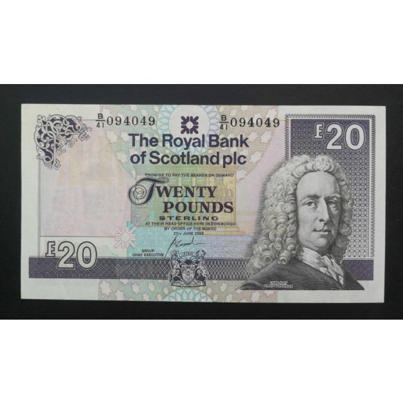 Scotland 20 Pounds Sterling 2000 VF