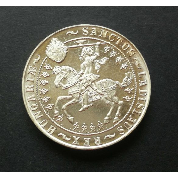Magyarország Szent László 5 Pengő 1929 ezüst ARTEX utánveret