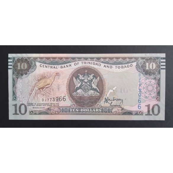 Trinidad és Tobago 10 Dollars 2006 UNC