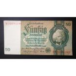 Germany 50 Reichsmark 1933 VF