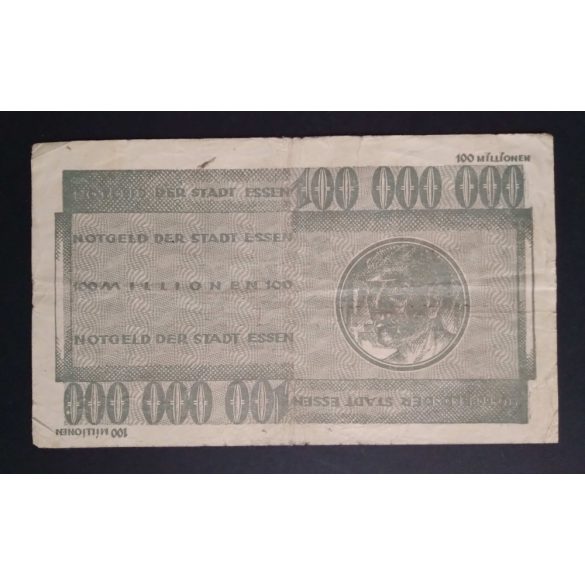 Germany 100 million Mark 1923 F Essen