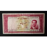 Iran 100 Rials 1951 F+