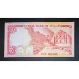 Jordánia 5 Dinars 1975 UNC
