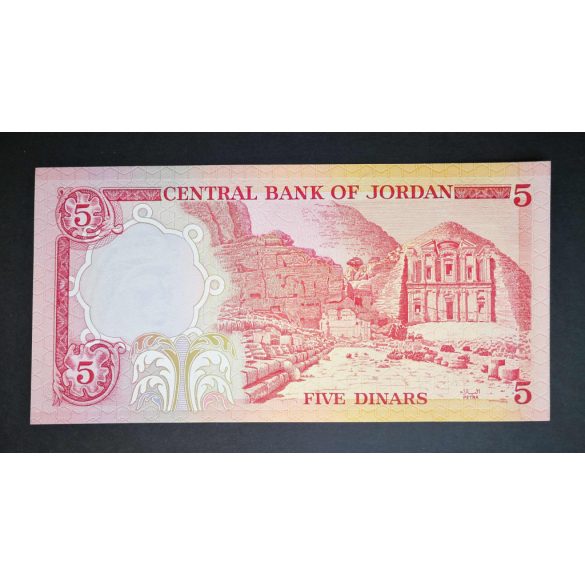 Jordánia 5 Dinars 1975 UNC