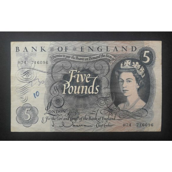 Anglia 5 Pounds 1963 F+