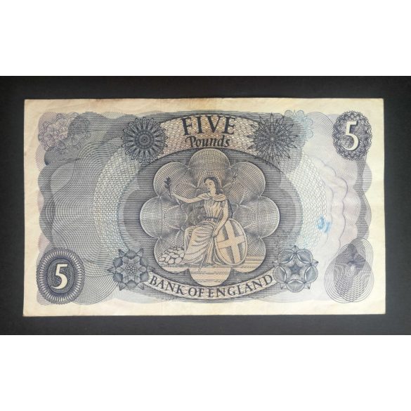 Anglia 5 Pounds 1963 F+