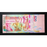 Bahamas 20 Dollars 2018 UNC