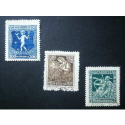 Magyarország 1924 Jótékonyság, pecsételt D 